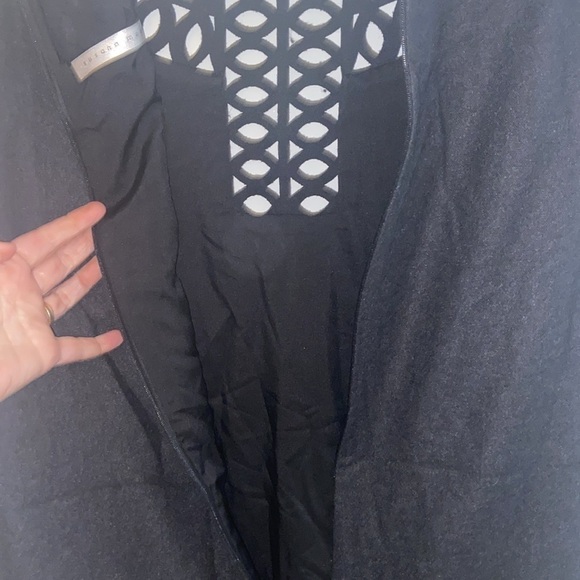 NWT Susana Monaco Midi Dress, zip back, size 4, sample piece, no material tag - Picture 8 of 10